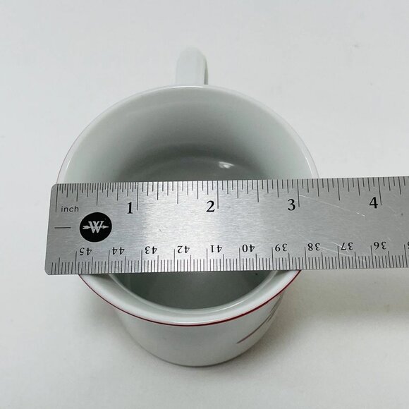 Colonial Candle Hart Christmas Mug Red Cardinal Bird Birdwatcher Japan Vintage - Picture 10 of 10